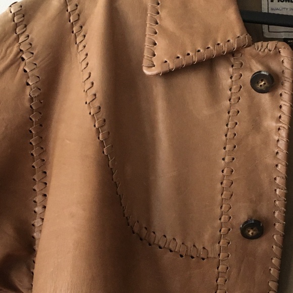 Leather Western Frontier Jacket. - Picture 4 of 7